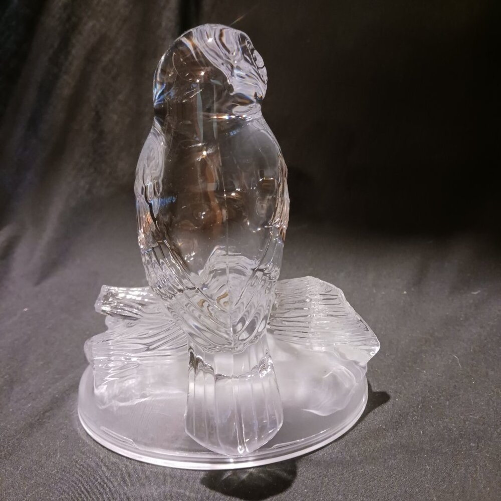D'Arques solid crystal owl - Picture 5 of 8